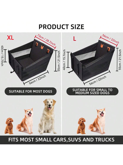 Dog Car Seat for Medium Dogs,Back Seat Extender for Dogs,Large & Small Dog Car Seat Cover for Back Seat, Dog Hammock for Car Back Seat Dog Bed Mattress,Pet Car Seat for Car SUV Truck