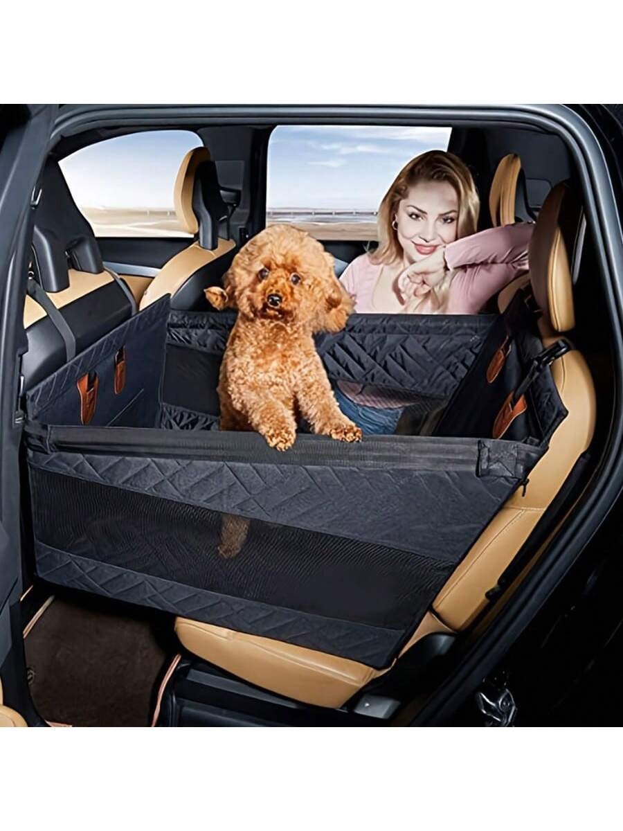 Dog Car Seat for Medium Dogs,Back Seat Extender for Dogs,Large & Small Dog Car Seat Cover for Back Seat, Dog Hammock for Car Back Seat Dog Bed Mattress,Pet Car Seat for Car SUV Truck